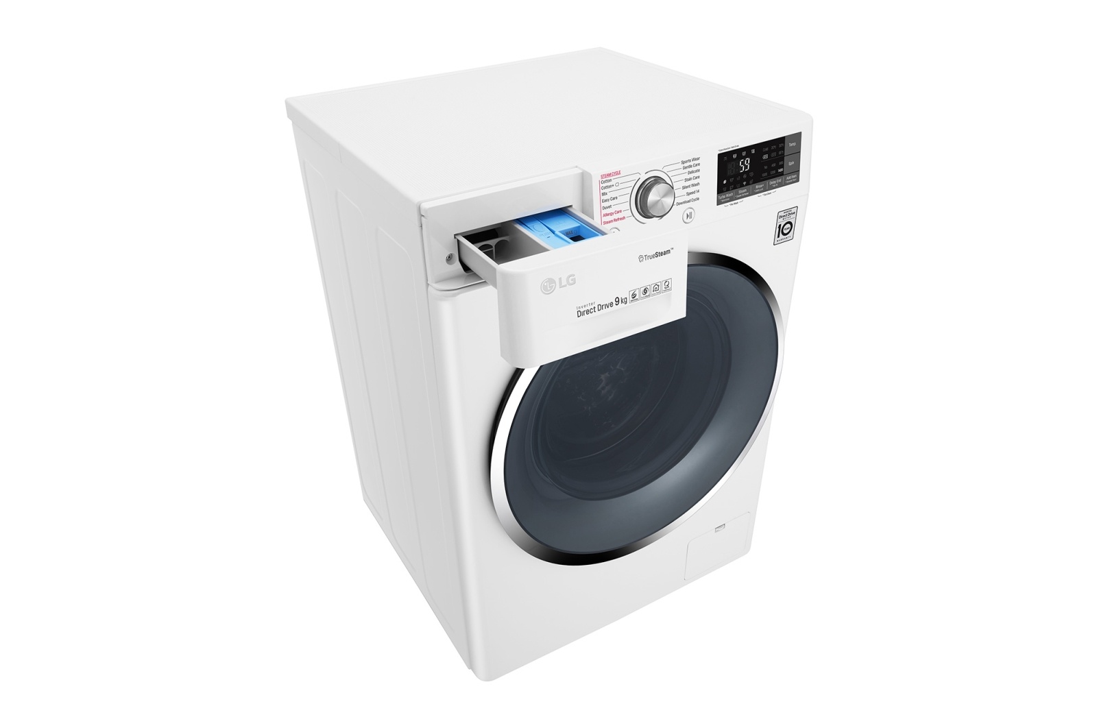 Máy giặt LG lồng ngang 9kg FC1409S4W Inverter Direct Drive
