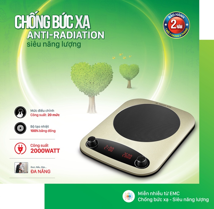 Bếp điện từ đa năng cao cấp COEX CI-3369 ( kèm nồi lẩu )