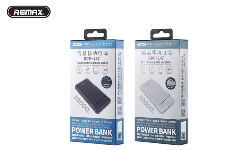 Sạc dự phòng Remax 10.000mAh RPP-147 - White