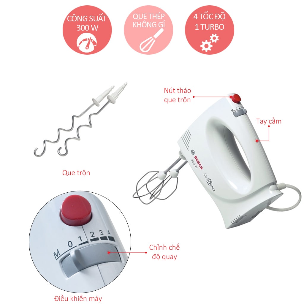 Máy đánh trứng Bosch MFQ3020