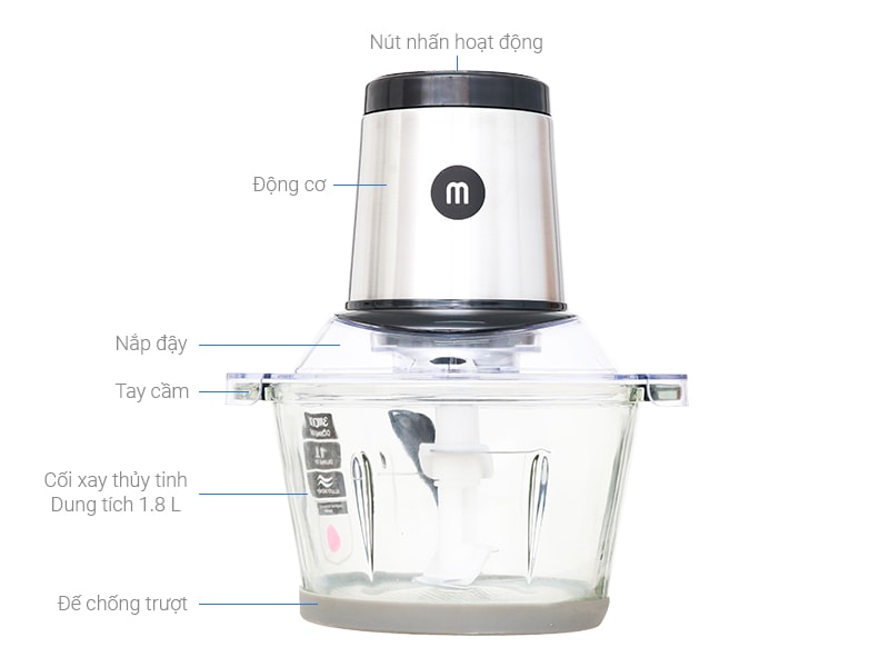 Máy xay thịt Mishio MK-135