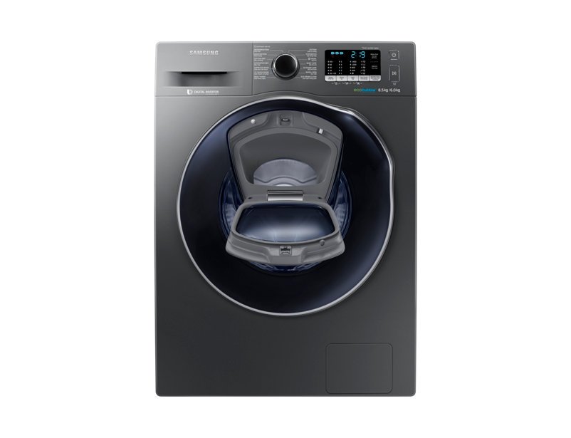 Máy giặt Lồng Ngang 8 kg + Sấy 6kg Samsung AddWash WD85K5410OX/SV