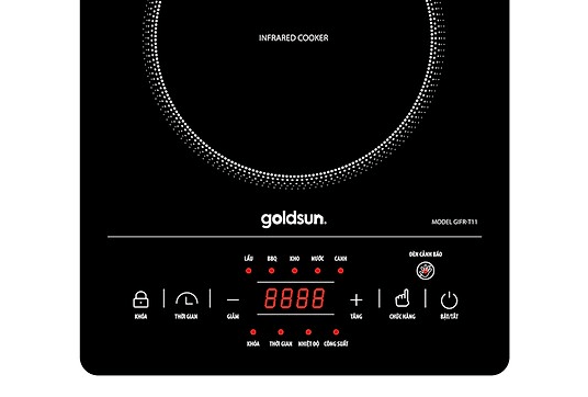 Bếp hồng ngoại cảm ứng Goldsun GIFR-T11 2000W