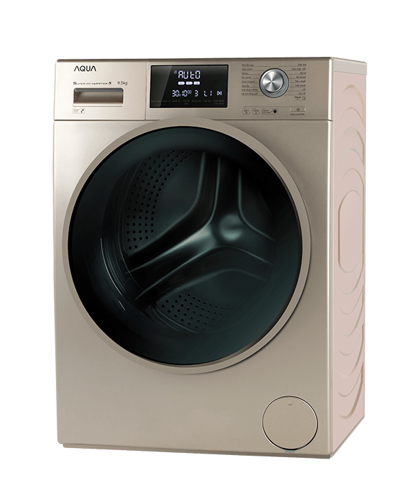 Máy giặt AQUA lồng ngang 9.5kg AQD-DD950E.N
