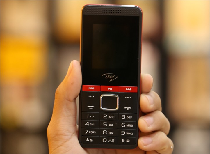Điện thoại Itel it5602 Black Red