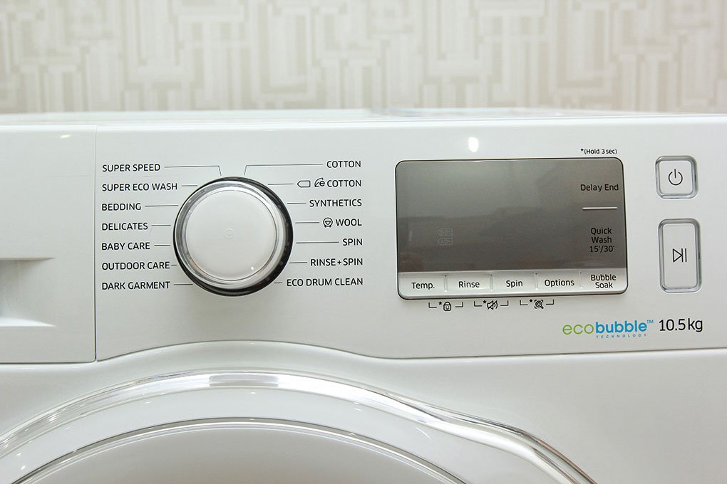 Máy giặt 10.5 Kg Samsung WW10J6413EW/SV lồng ngang