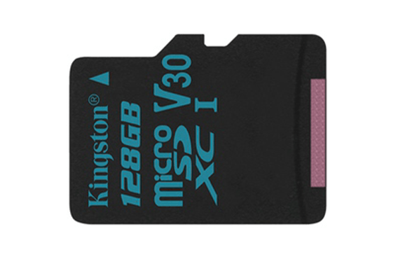 Thẻ nhớ Kingston 128GB microSDXC Canvas Go 90R/45W U3 UHS-I V30 Card + SD Adapter_SDCG2/128GB