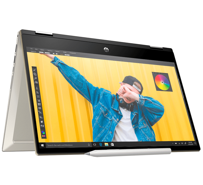 Laptop HP Pavilion x360 14-dw1016TU 2H3Q0PA Vàng
