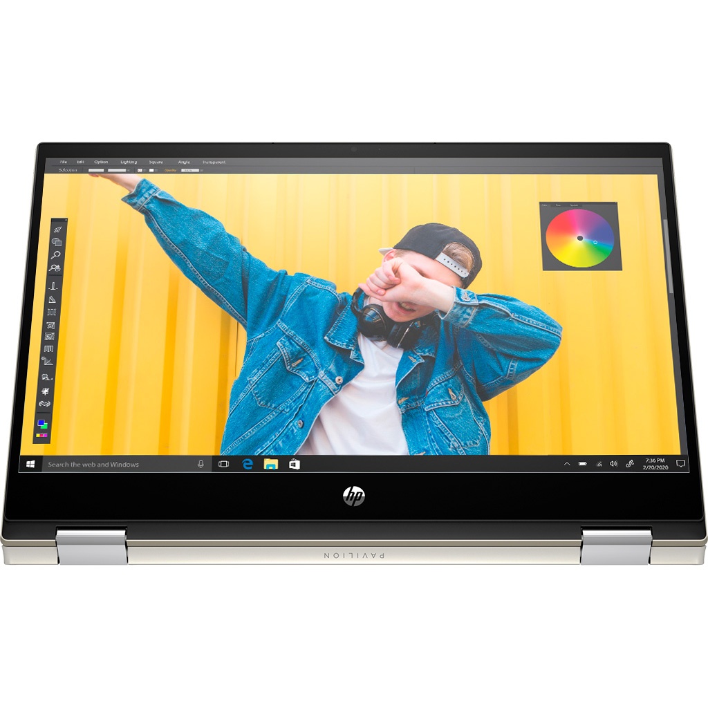 Laptop HP Pavilion x360 14-dw1016TU 2H3Q0PA Vàng