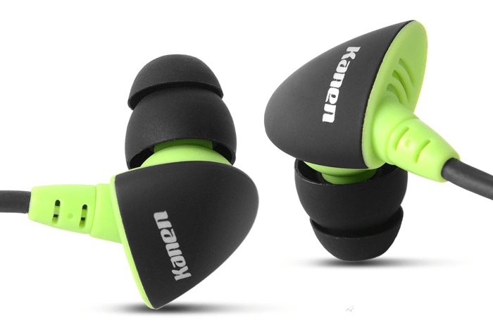 Tai nghe nhét tai không mic Kanen S30 (Black with Grey)