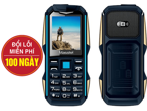 Điện thoại Masstel Play 10 Navy