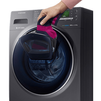 Máy giặt 8.5 Kg Samsung Addwash WW85K54E0UX/SV hơi nước