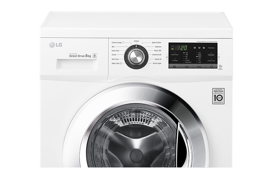 Máy giặt 8 Kg LG F1408NM2W 8kg lồng ngang