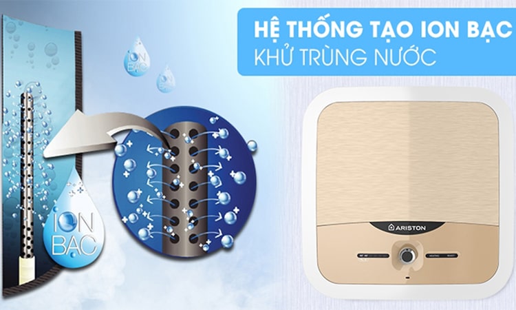 Bình nóng lạnh gián tiếp Ariston AN2 30LUX 2.5 FE-MT 30 Lít