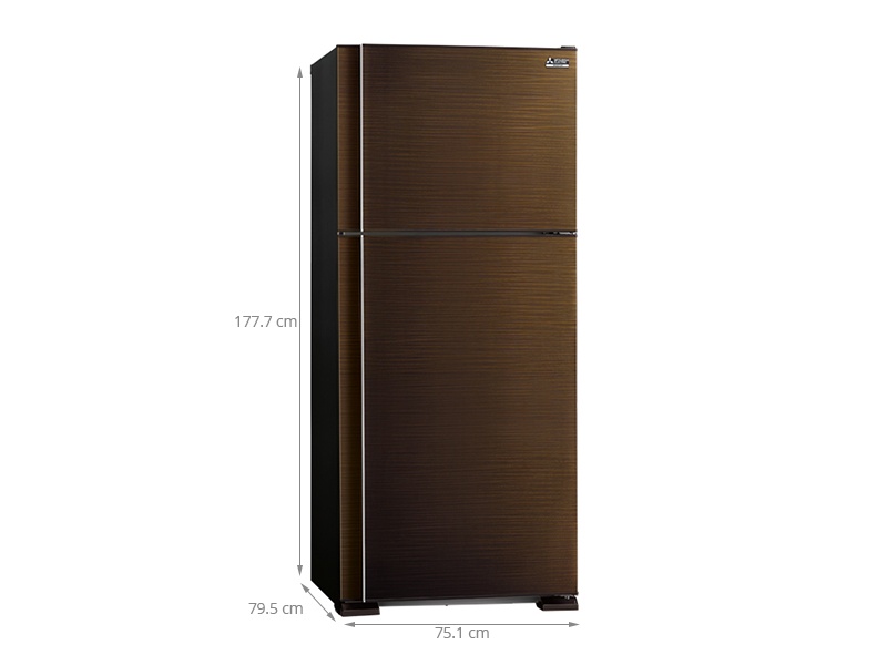 Tủ lạnh Mitsubishi Electric MR-F62EH-BRW-V - 510 Lít