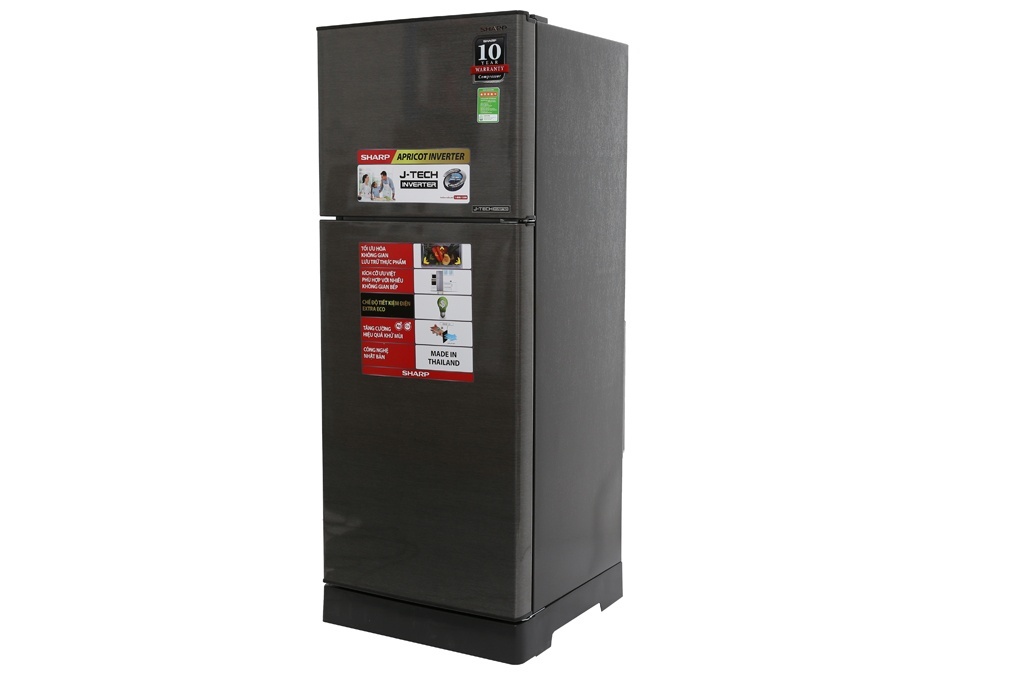 Tủ lạnh Sharp SJ-X201E-SL, 196 Lít, 2 cánh, J-Tech Inverter