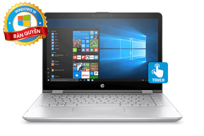 Laptop HP Pavilion x360 14 ba062TU 2GV24PA Silver W10SL