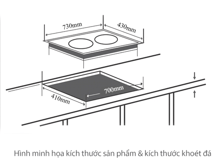 Bếp từ-hồng ngoại Spelier SPM-928H (4400W) Malaysia