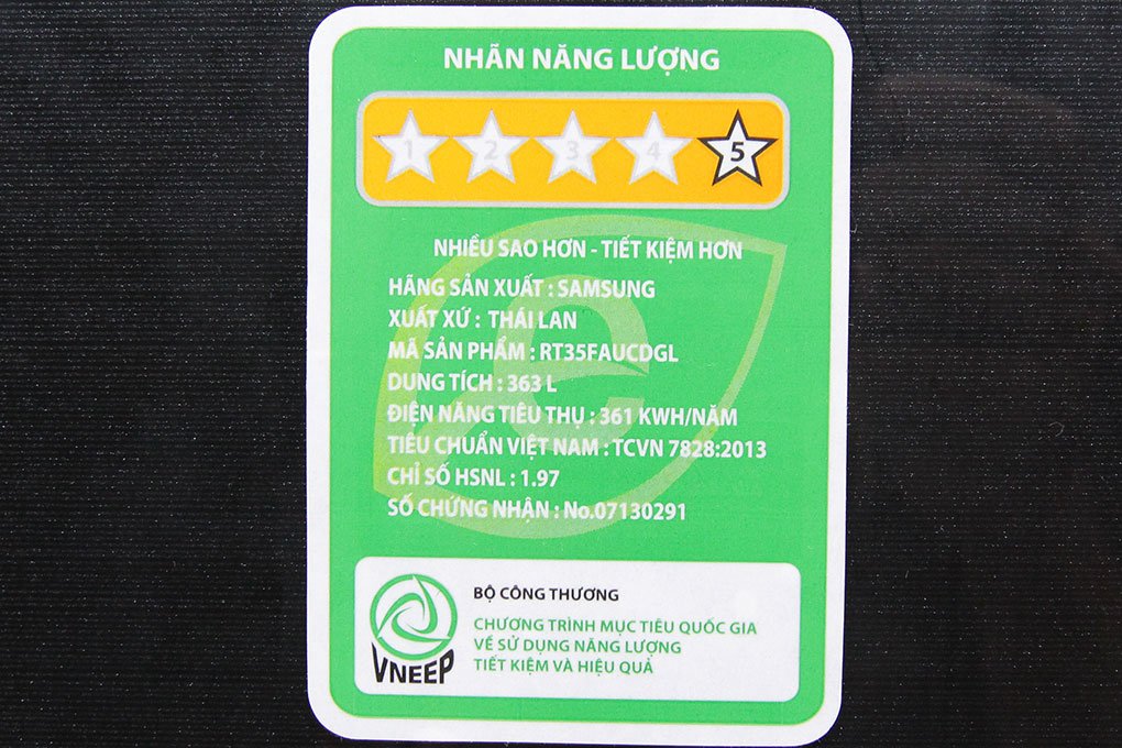 Tủ lạnh Samsung RT35FAUCDGL/SV - 363 Lít Inverter