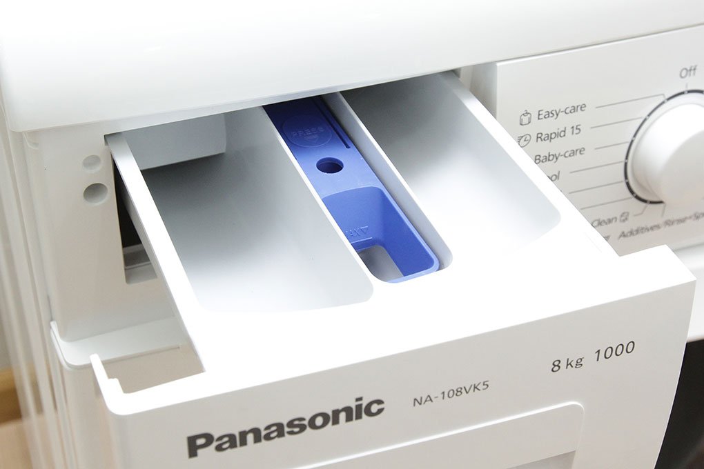 Máy giặt 8 Kg Panasonic NA-108VK5WVT lồng ngang