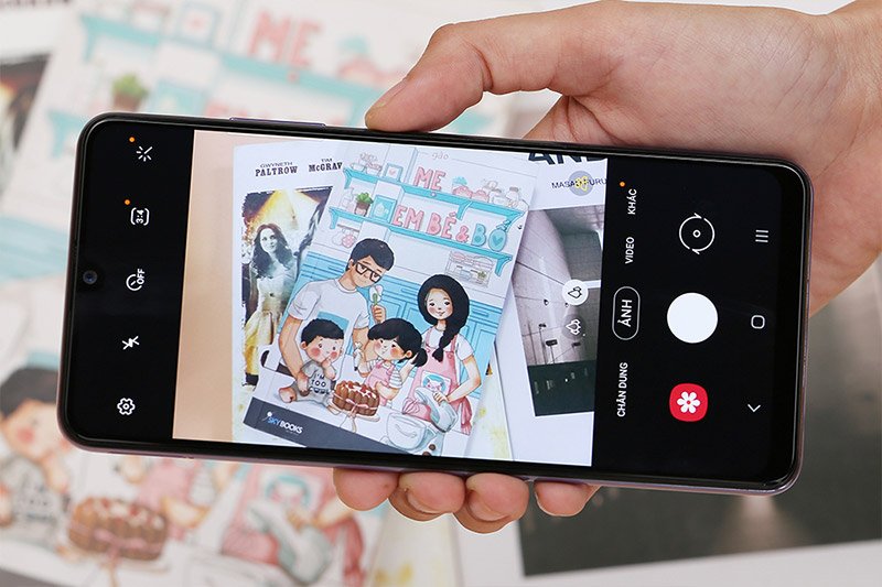 Điện thoại Samsung Galaxy A32 128G A325F Tím (DM)