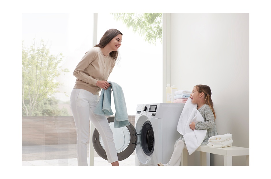 Máy giặt 7.5 Kg LG F1475NMPW lồng ngang