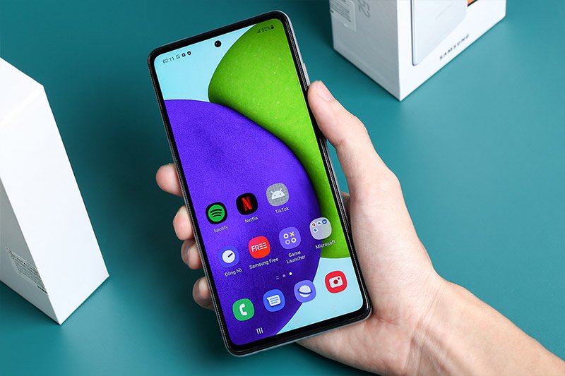 Điện thoại Samsung Galaxy A52 128G A525F Trắng
