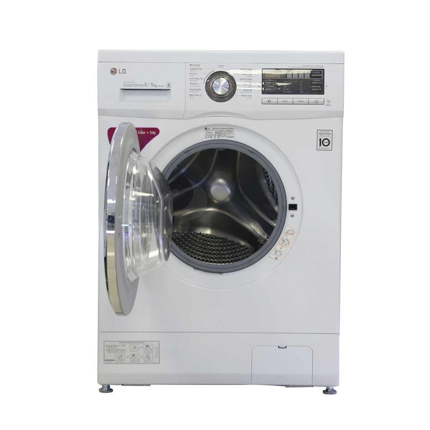 Máy giặt 8 Kg LG F1408DM2W1, Inverter, có sấy 5 Kg