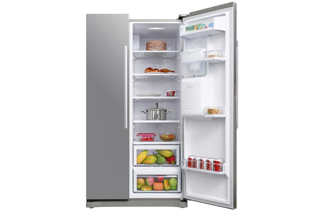 Tủ lạnh SBS Samsung RS52N3303SL/SV 539 Lít
