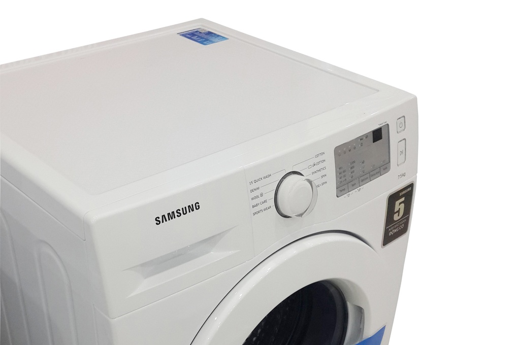 Máy giặt 7.5 Kg Samsung WW75J3283KW/SV lồng ngang