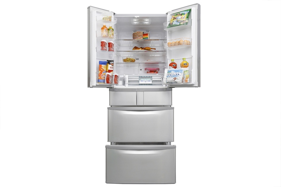 Tủ lạnh 6 cánh Hitachi R-SF57EMV(SH) - 589 lít Inverter
