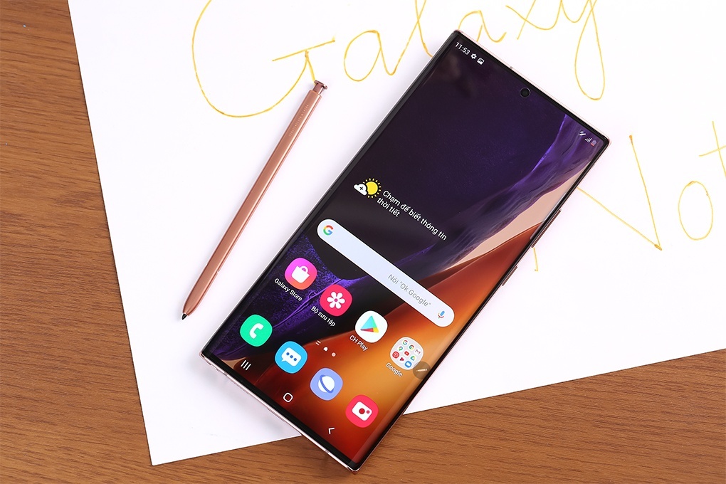 Điện thoại Samsung Galaxy Note 20 Ultra 5G 256G N986B Đồng