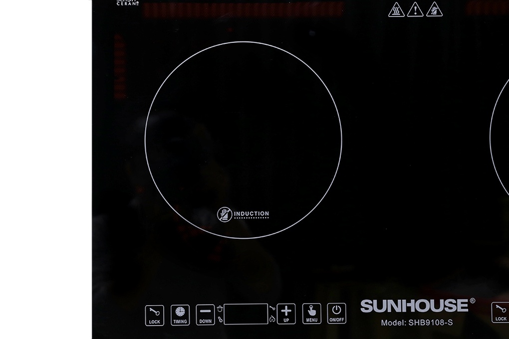 Bếp từ đôi Sunhouse SHB9108-S 4900 W