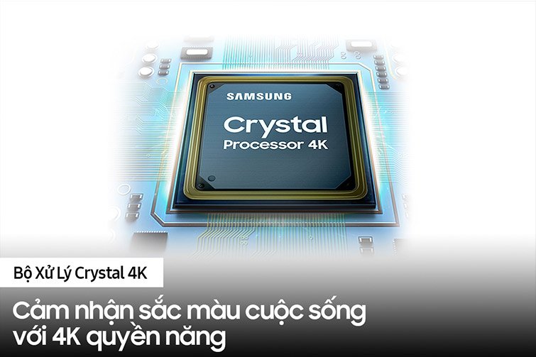 Smart Tivi Samsung 4K 55  inch 55AU8000 Crystal UHD