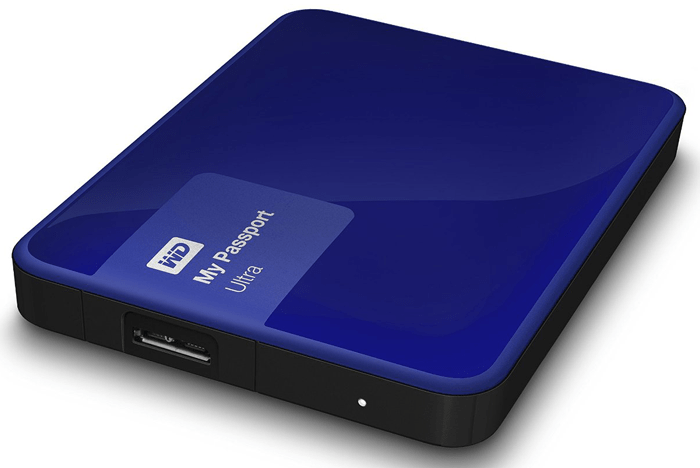HDD Western My Passport Ultra 2Tb Blue Apac 2,5'' USB 3.0