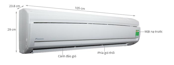 Điều hòa 1 chiều Daikin FTNE60MV1V/RNE600MV1V - 22.000BTU