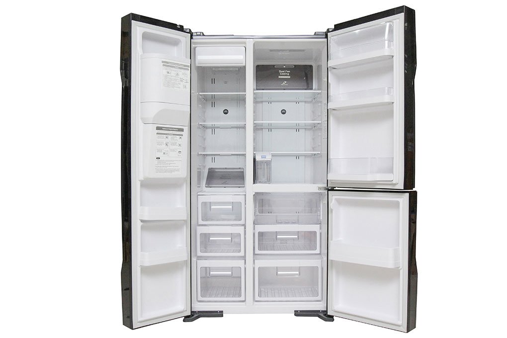 TỦ LẠNH 3 cánh SBS HITACHI R-M700PGV2 (GBK) - 600 Lít (Đen)