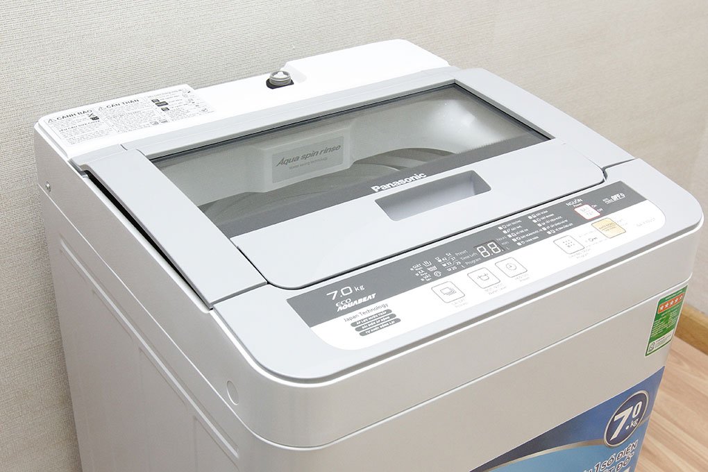 Máy giặt 7 Kg Panasonic NA-F70VS7HRV lồng đứng (Trắng)