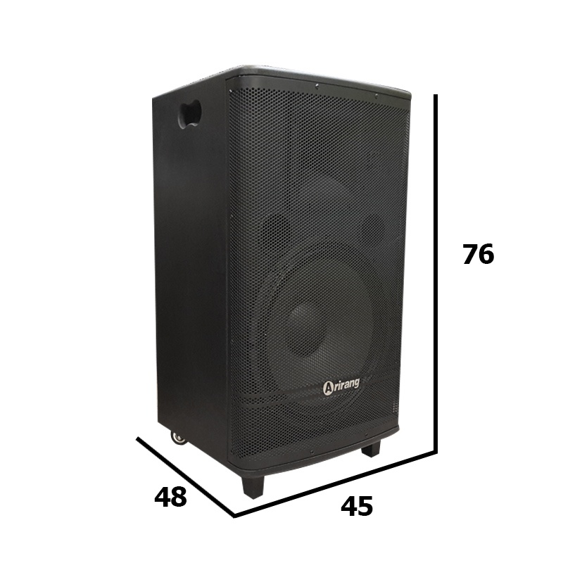 Loa kéo Arirang MK3600 (Kèm 2 micro ko dây) 600W Bass 40cm