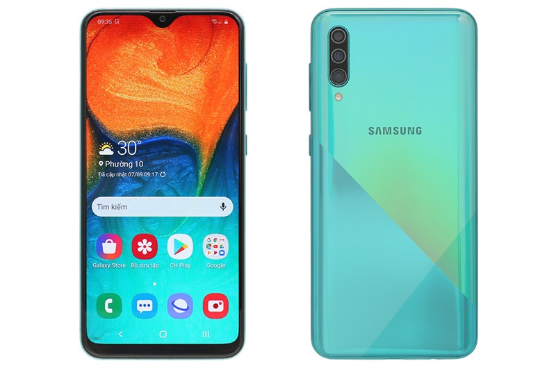 Điện thoại Samsung Galaxy A30s 64G SM-A307 Green