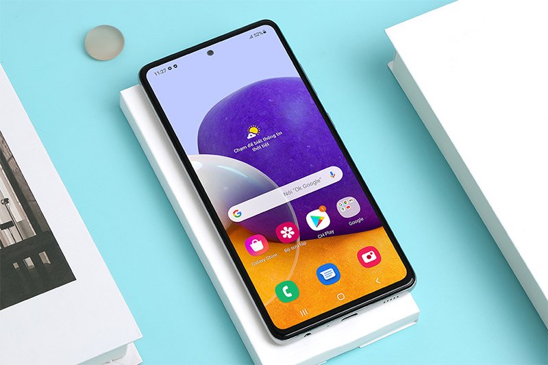 Điện thoại Samsung Galaxy A72 256G A725F Trắng