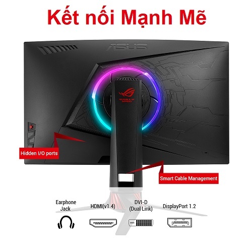 Màn hình máy tính LED Asus XG27VQ 27 inch