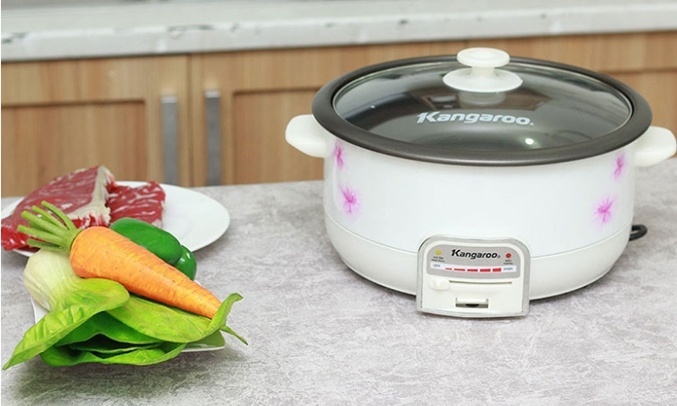 Nồi lẩu điện 3.5 Lít Kangaroo KG269/KG270