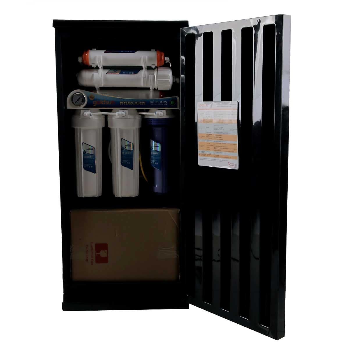Máy lọc nước Goldsun 11 cấp hydrogen FA1801-đỏ