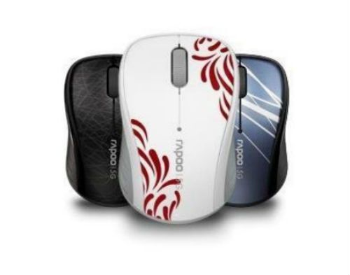 Chuột quang không dây Rapoo 3300P (5GHz) Xanh