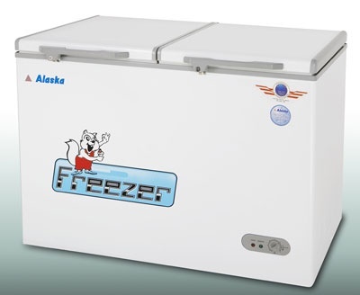 Tủ đông Alaska BCD-3568C - 350L, 2 ngăn đông và mát
