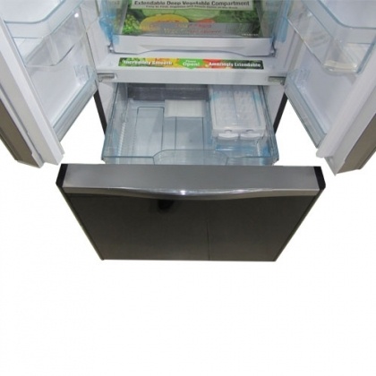 Tủ lạnh 3 cánh 405 Lít Hitachi R-WB475PGV2 (GS) - Bạc