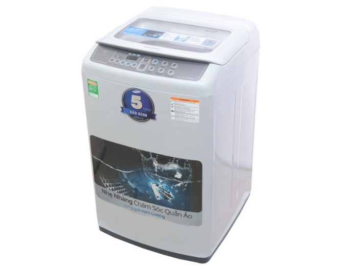 Máy giặt 7.2 Kg Samsung WA72H4000SG/SV lồng đứng