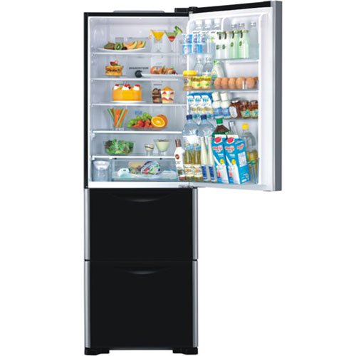 Tủ lạnh 3 cánh Hitachi 305 Lít SG31BPG/GBK (Đen)