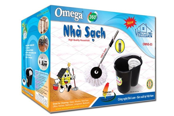 Bộ chổi lau nhà Omega - OMNS13